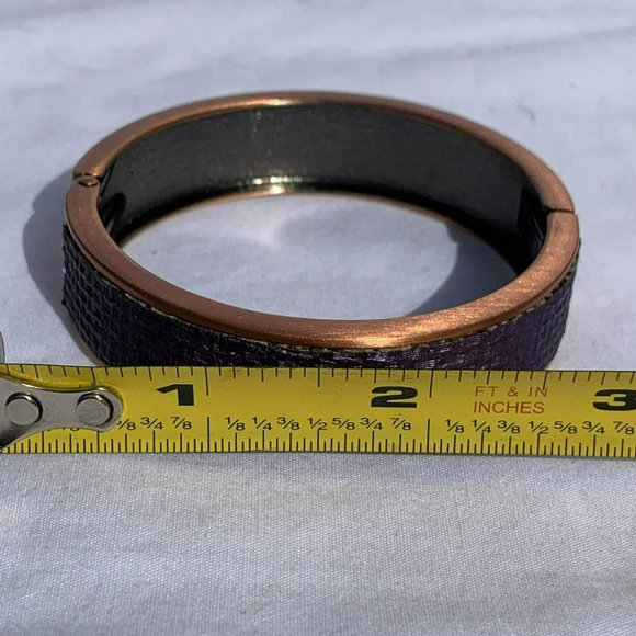 Purple Bangle Women's Bracelet - 2 3/4" Diameter - Picture 7 of 7